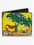 DC Comics Classic Action Comics Issue 1 Superman Lifting Car Cover Pose Bifold Wallet, , hi-res