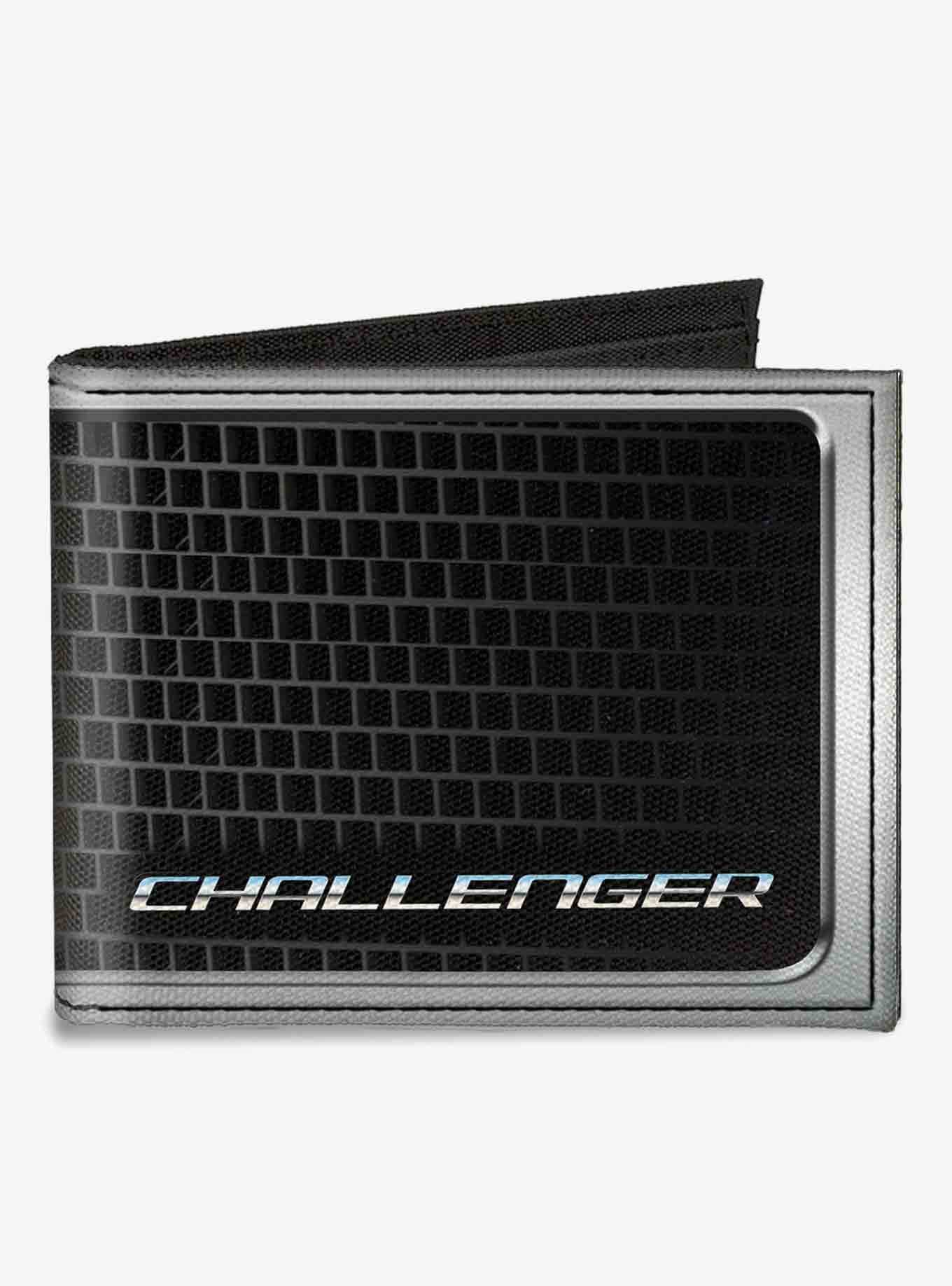 Challenger Bold Grille Canvas Bifold Wallet, , hi-res