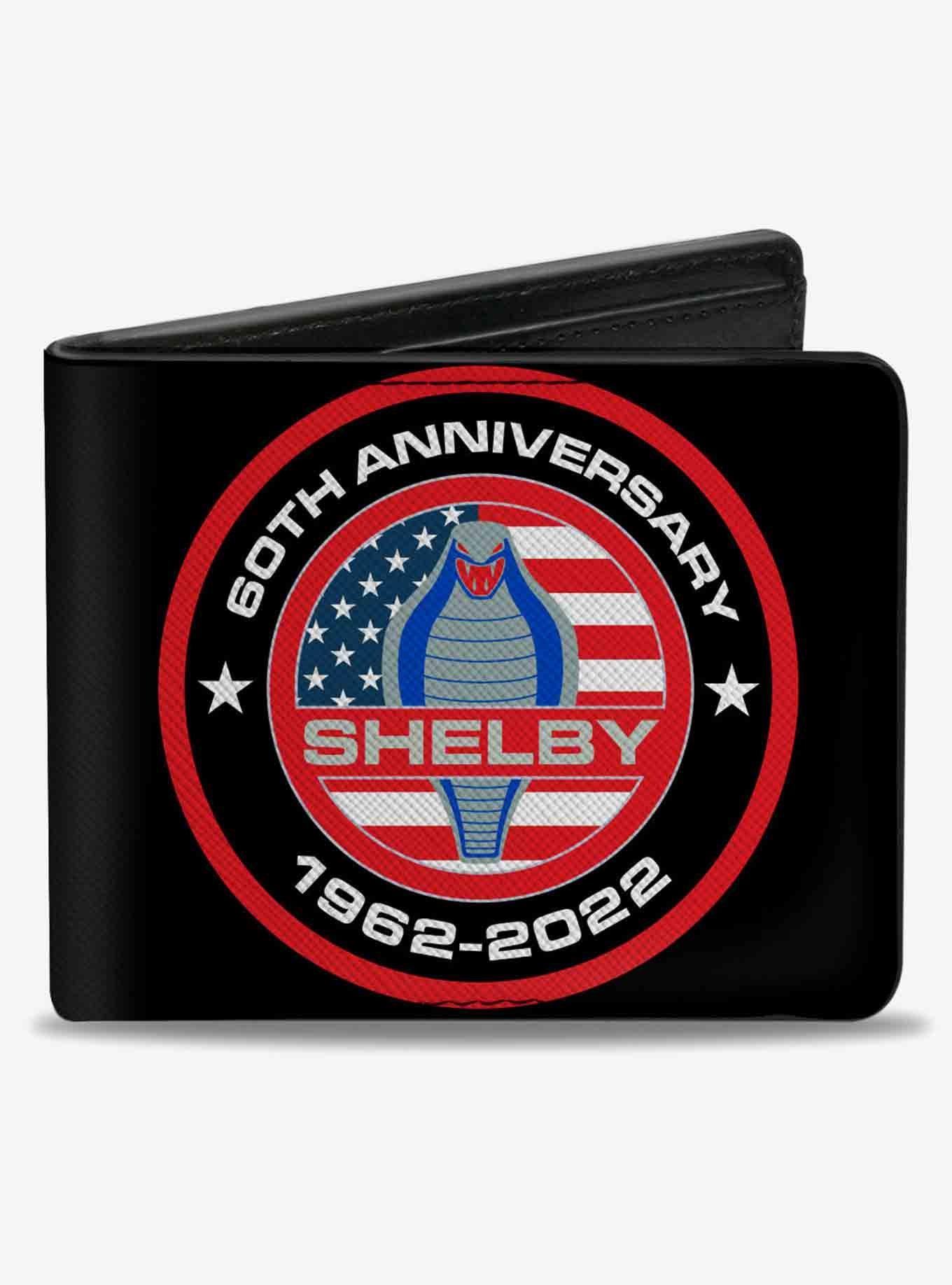 Carroll Shelby 60th Anniversary Shelby Cobra Icon Bifold Wallet, , hi-res