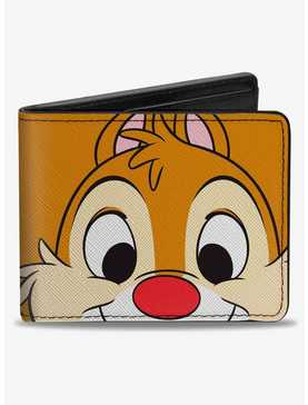 Disney Chip and Dale Dale Face Close Up and Autograph Bifold Wallet, , hi-res