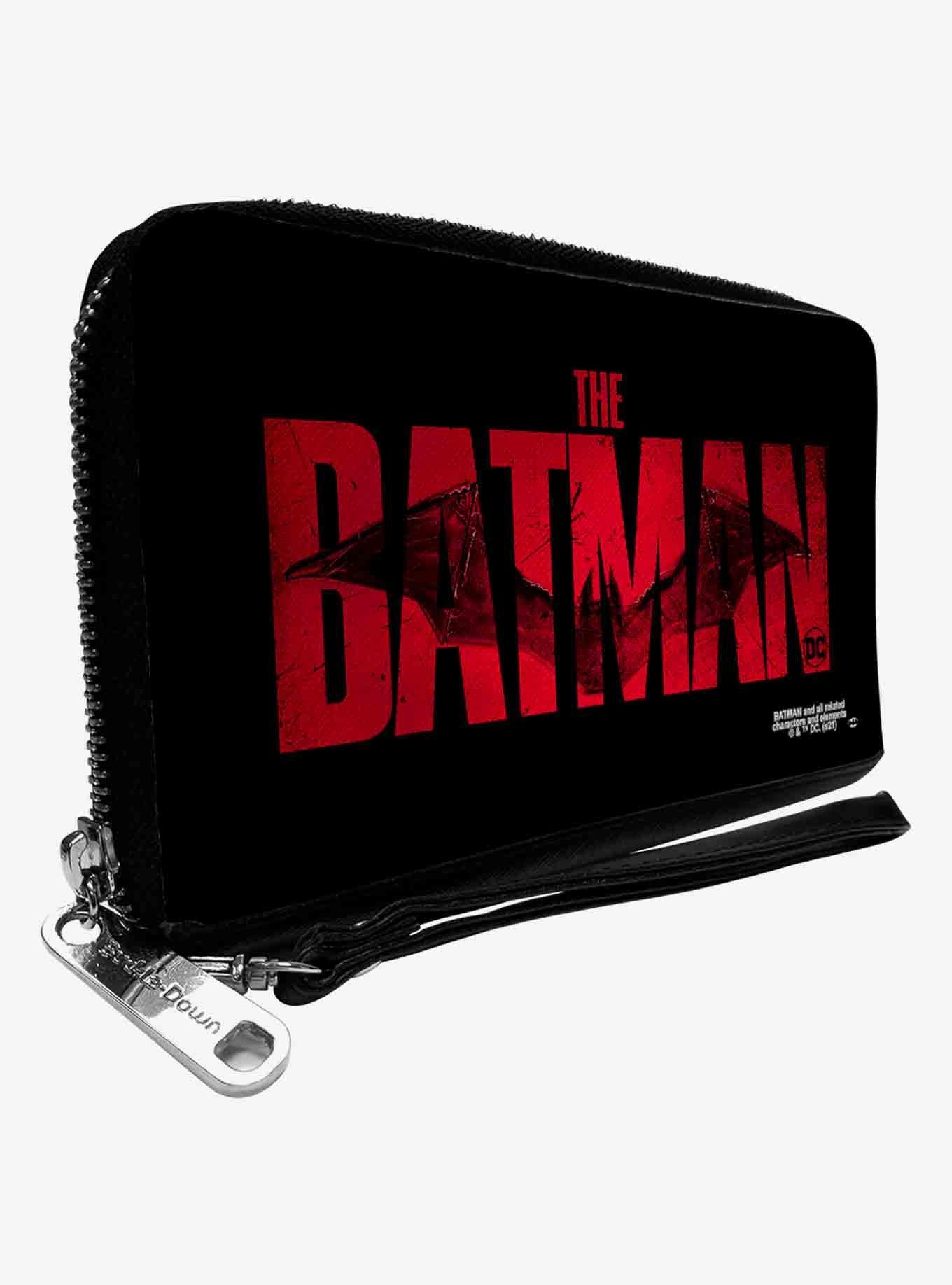 DC Comics The Batman Movie Bat Title WeaTheZip Around Wallet, , hi-res