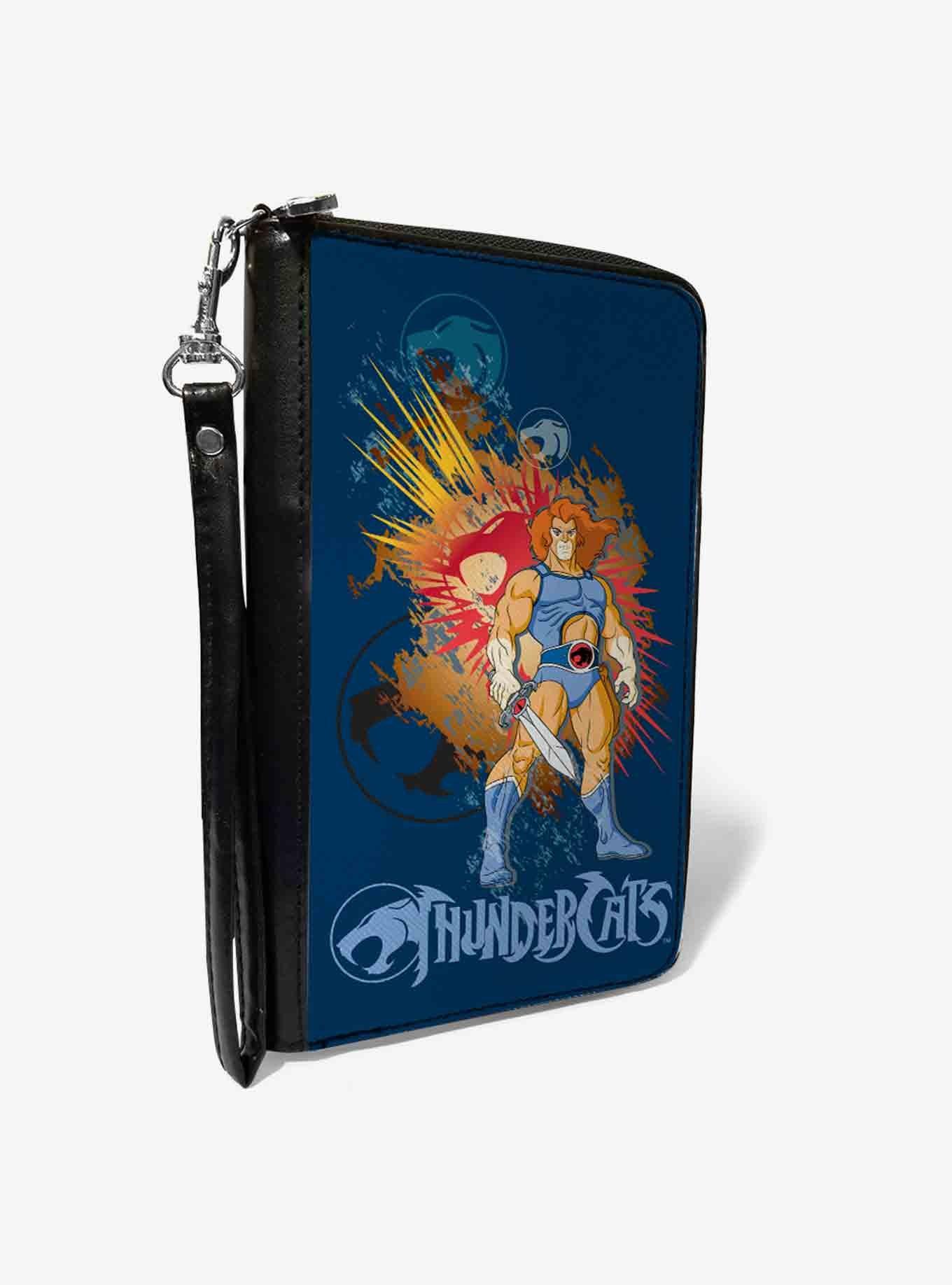 ThunderCats Classic Series Lion O Pose and Logos Zip Around Wallet, , hi-res