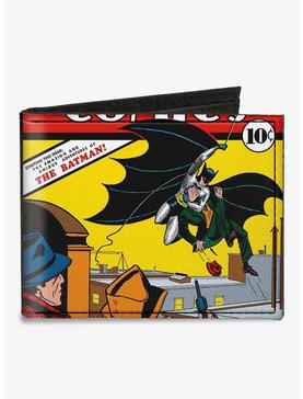 DC Comics Classic Detective Comics Issue 27 First Batman Cover Pose Canvas Bifold Wallet, , hi-res