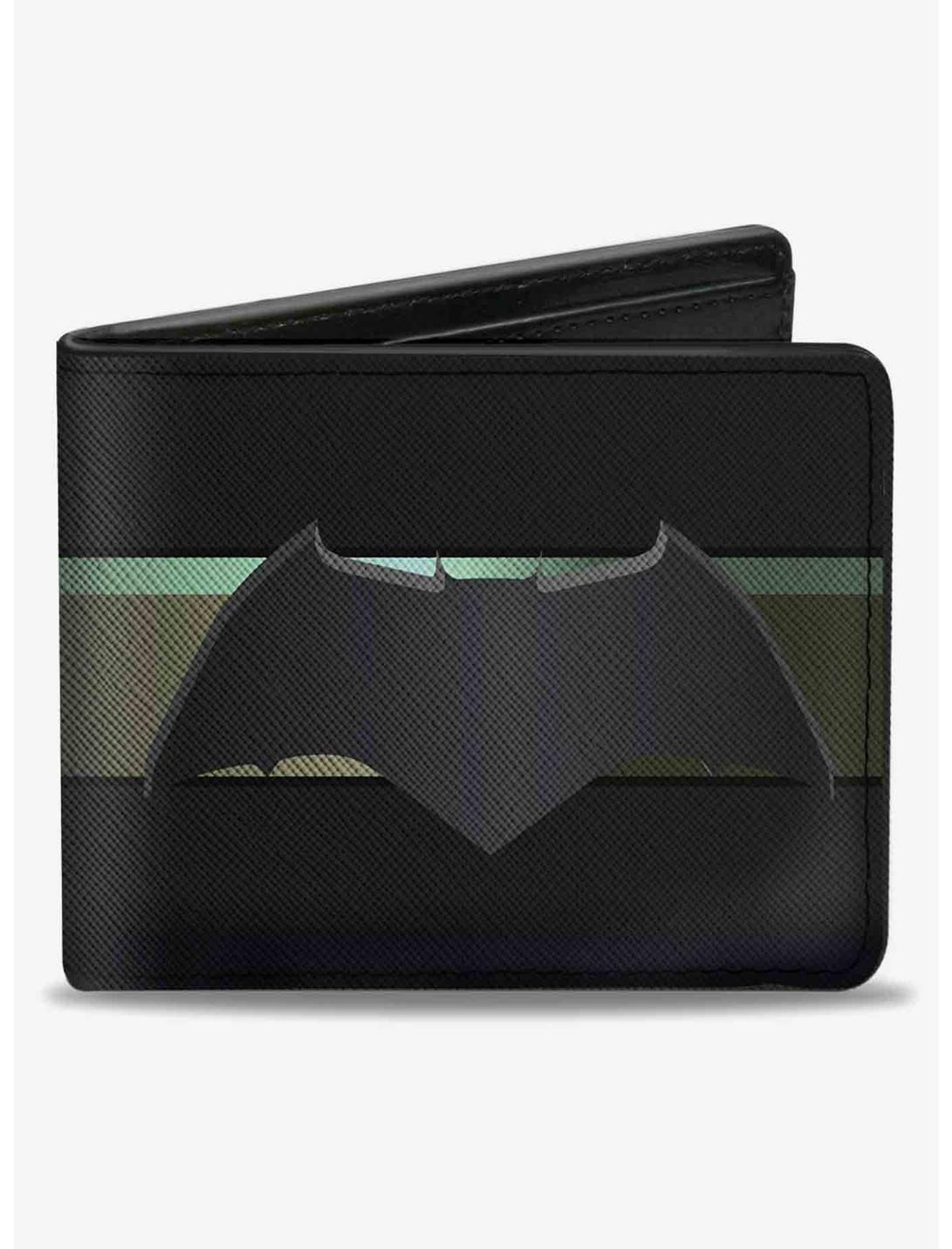 DC Comics Batman 2017 Icon Stripe Fade Bifold Wallet, , hi-res