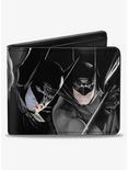 DC Comics Batman 4 Vivid Action Poses Bifold Wallet, , hi-res