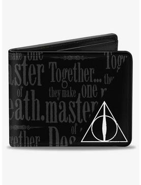 Harry Potter TogeTher They Make One Master of Death Bifold Wallet, , hi-res