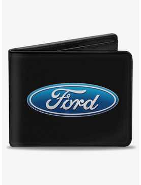 Ford Oval Logo CenteBifold Wallet, , hi-res