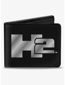 H2 Logo CenteBifold Wallet, , hi-res