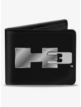 H3 Logo CenteBifold Wallet, , hi-res