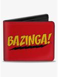 The Big Bang Theory Bazinga Bifold Wallet, , hi-res