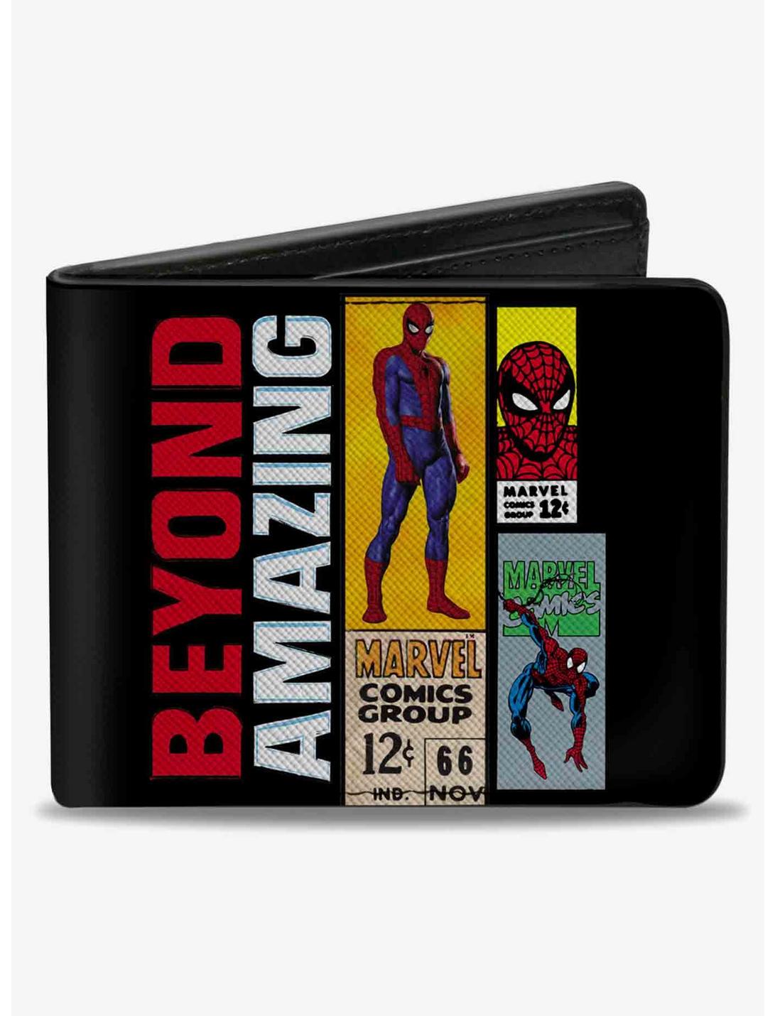 Marvel Comics Spider-Man Beyond Amazing Comics Collage Bifold Wallet, , hi-res