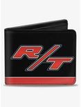 Dodge Challenger R T Emblem Stripe Bifold Wallet, , hi-res