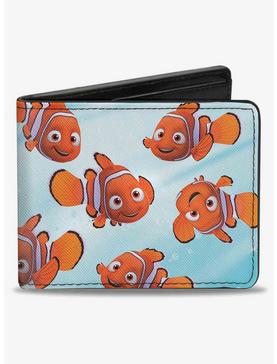 Disney Pixar Finding Nemo Swimming Bubbles Collage Bifold Wallet, , hi-res