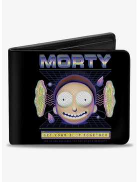 Rick and Morty Expression Get Your S**t TogeTher Bifold Wallet, , hi-res