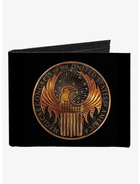 Fantastic Beasts MACUSA Seal Canvas Bifold Wallet, , hi-res