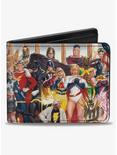 DC Comics Justice Society of America Issue 26 Alex Ross Cover Pose Bifold Wallet, , hi-res