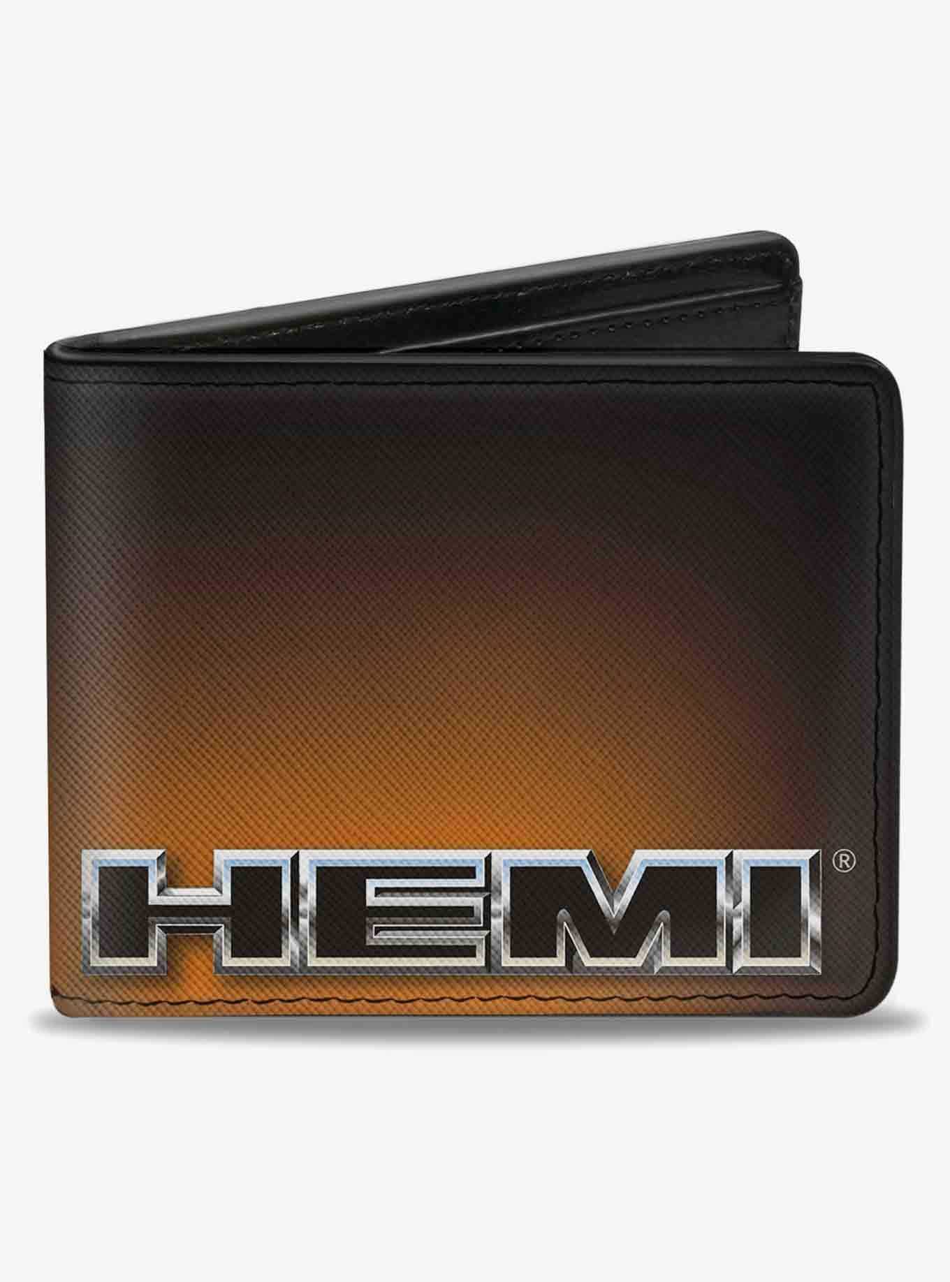 Hemi Bold Outline Fade Bifold Wallet, , hi-res