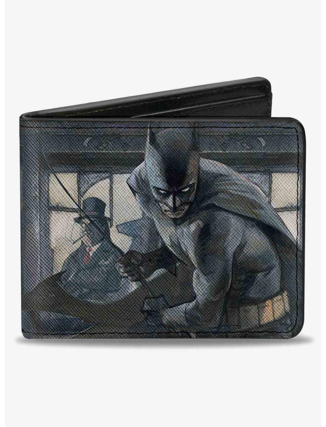 DC Comics The Dark Knight Annual 1 Cover Mad Hatter Scarecrow Penguin Bifold Wallet, , hi-res