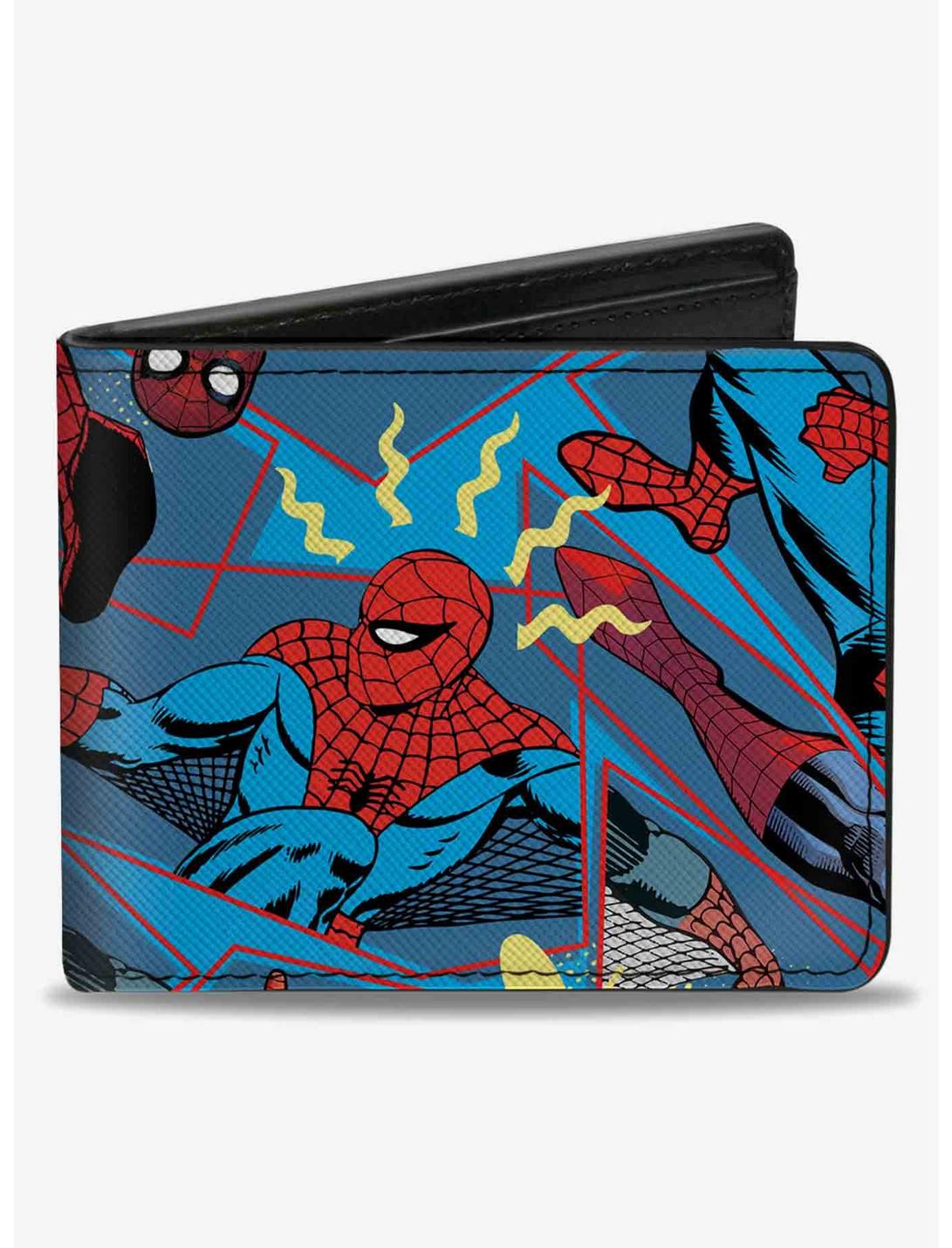 Marvel Spider-Man Beyond Amazing Spidey Sense Poses Collage Bifold Wallet, , hi-res