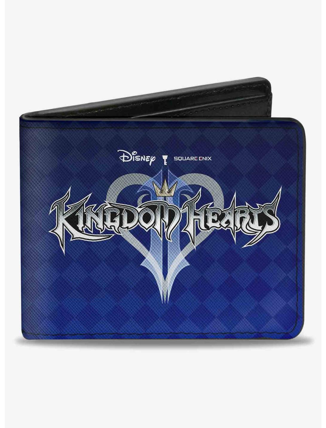 Disney Kingdom Hearts II Logo Bifold Wallet, , hi-res