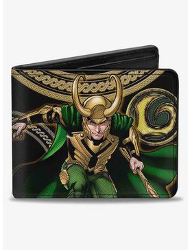Marvel Loki Poses Bifold Wallet, , hi-res