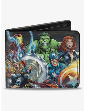 Marvel Universe Avengers Group Pose Bifold Wallet, , hi-res