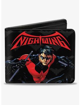 DC Comics Nightwing Issue 1 Welcome to Gotham Cover Logo Bifold Wallet, , hi-res
