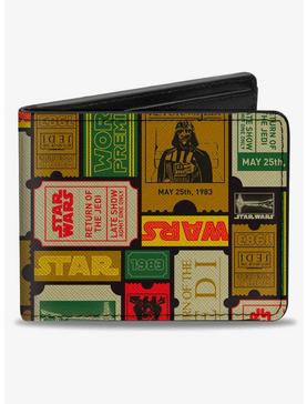 Star Wars Return of The Jedi Movie Release Collage Bifold Wallet, , hi-res