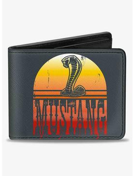 Mustang Cobra Sunset Fade Bifold Wallet, , hi-res