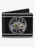 Super Bee Logo Stripes Bifold Wallet, , hi-res