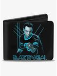 The Big Bang Theory Sheldon Bazinga Glow Bifold Wallet, , hi-res