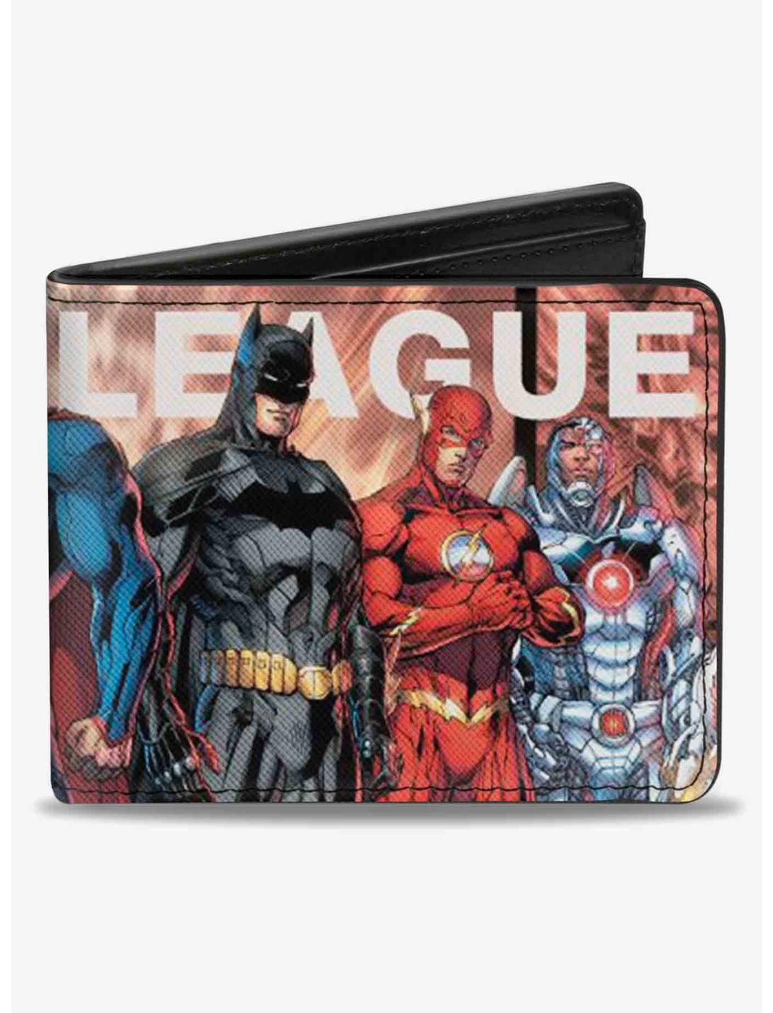 DC Comics The New 52 Justice League Issue 1 7 Superhero Variant Cover Bifold Wallet, , hi-res