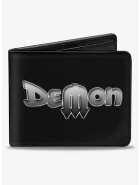 Vintage Dodge Demon Logo Fade Bifold Wallet, , hi-res