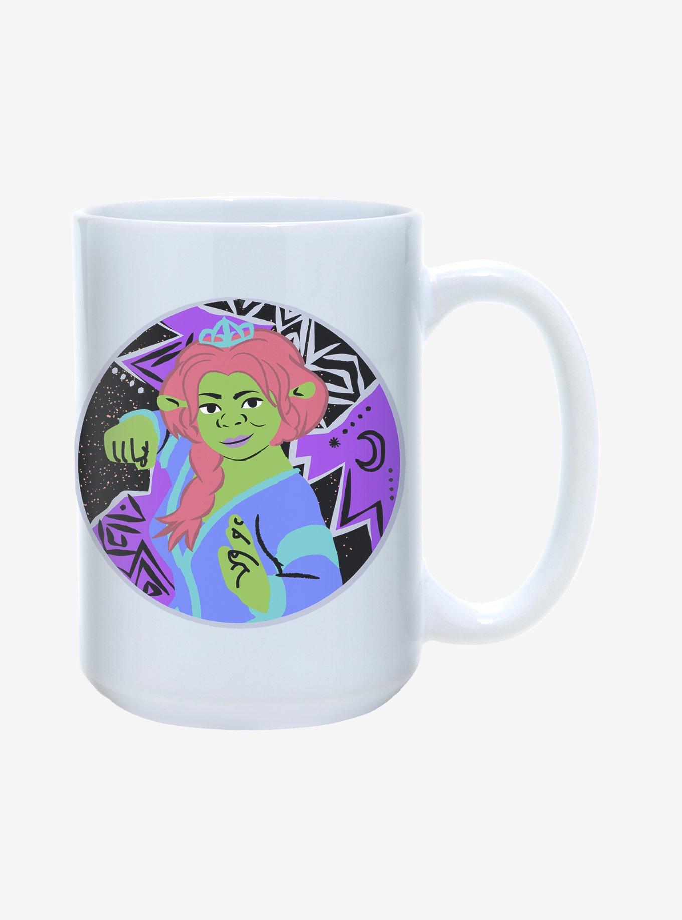 Shrek Fiona Fight Pose Mug 15oz, , hi-res