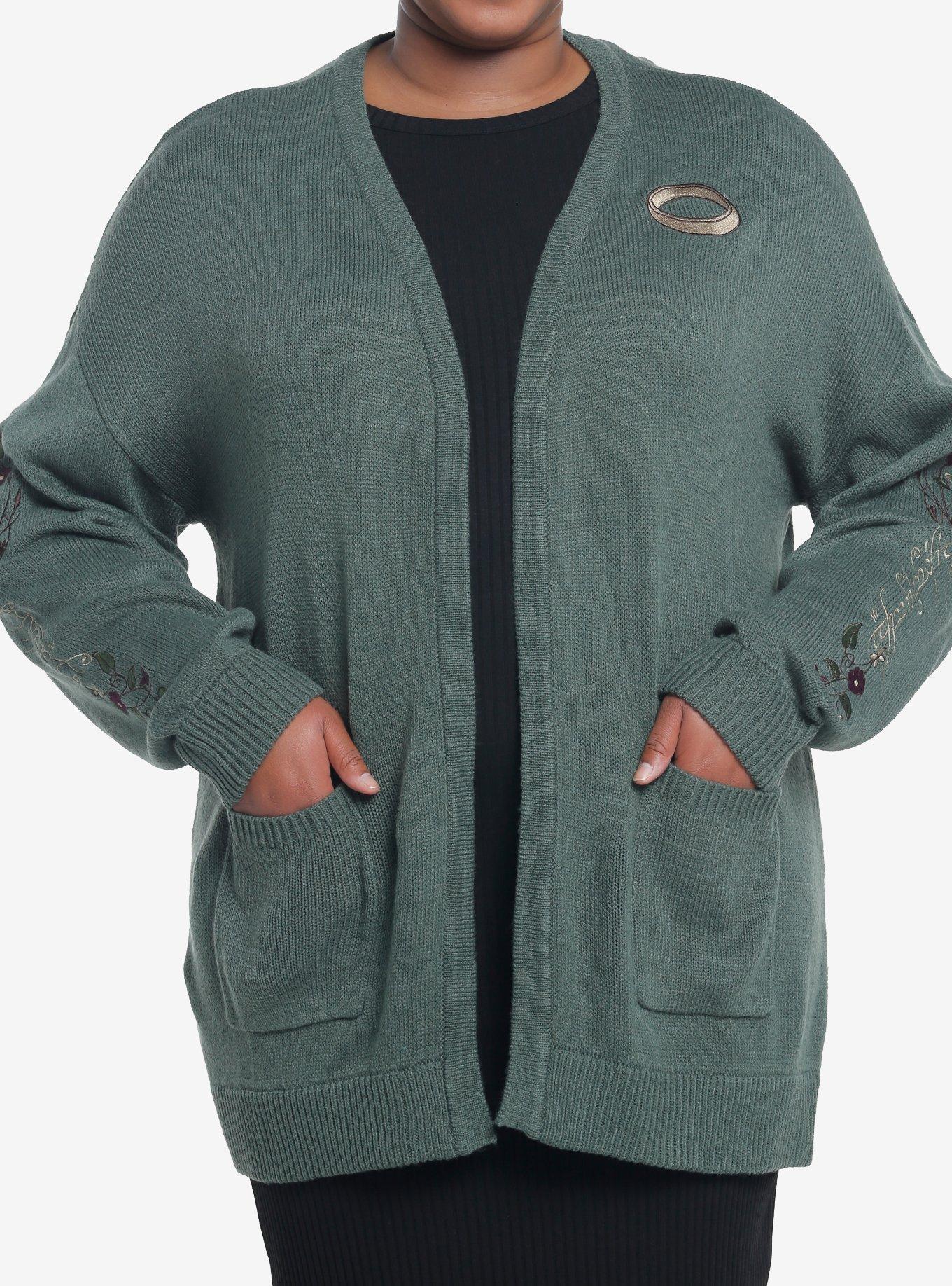 The Lord Of The Rings One Ring Girls Cardigan Plus Size, MULTI, hi-res