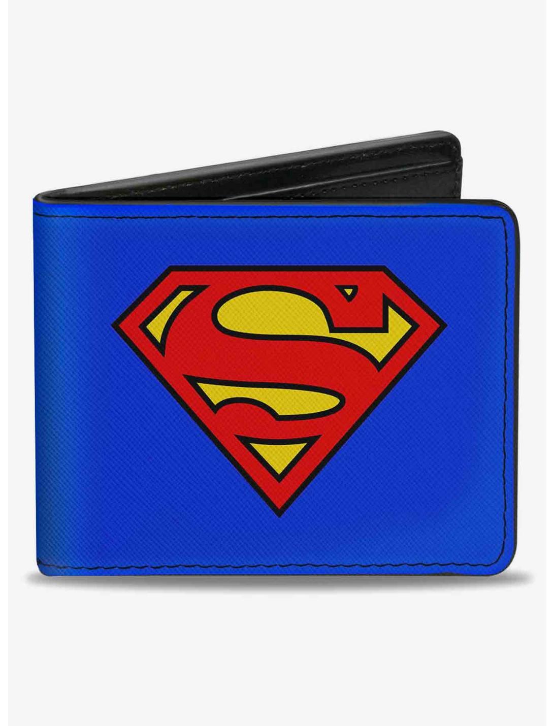 DC Comics Superman Shield Bifold Wallet, , hi-res