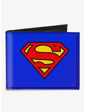 DC Comics Superman Shield Canvas Bifold Wallet, , hi-res