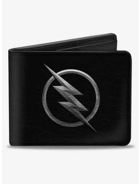 DC Comics Reverse Flash Logo Etching Bifold Wallet, , hi-res