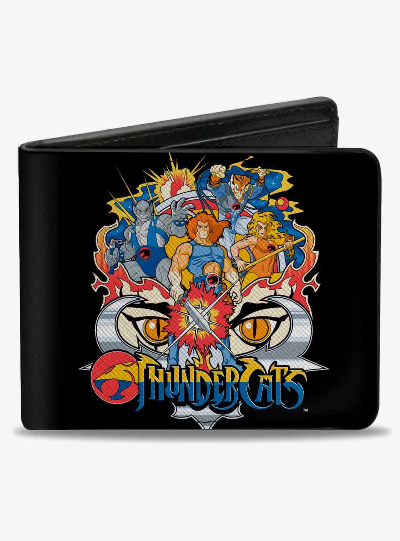 ThunderCats Classic Series Group Pose Title Graphic Bifold Wallet, , hi-res