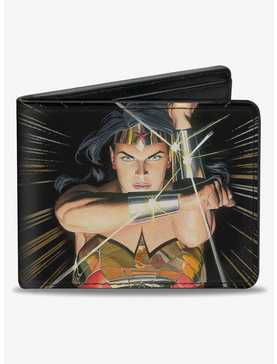 DC Comics Wonder Woman Mythology Crossed Pose Bifold Wallet, , hi-res