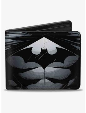 DC Comics The New 52 Batman Chest Logo Bifold Wallet, , hi-res