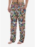 Super Mario Allover Print Pajama Pants, MULTI, hi-res