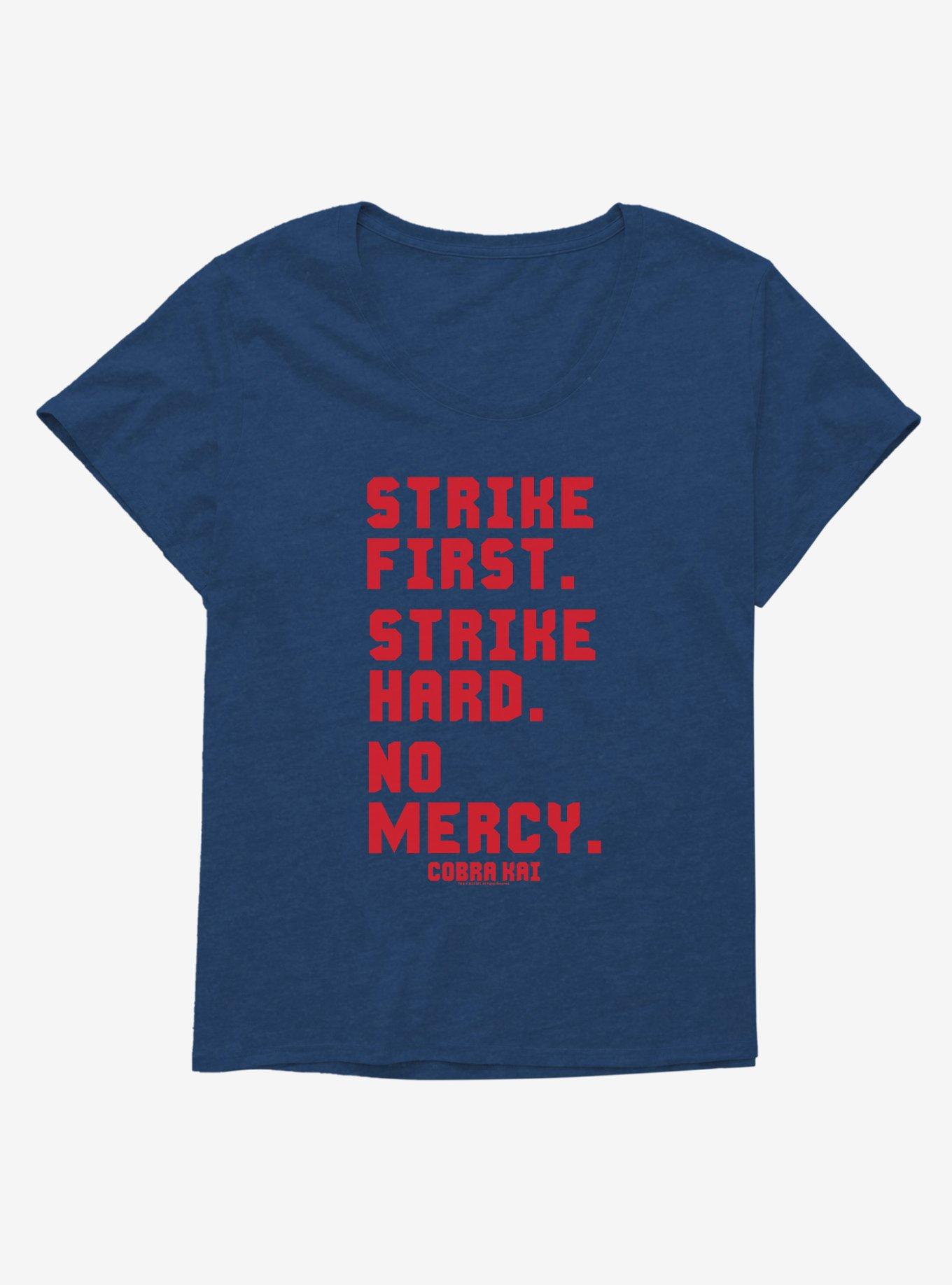 Cobra Kai Strike First Girls T-Shirt Plus