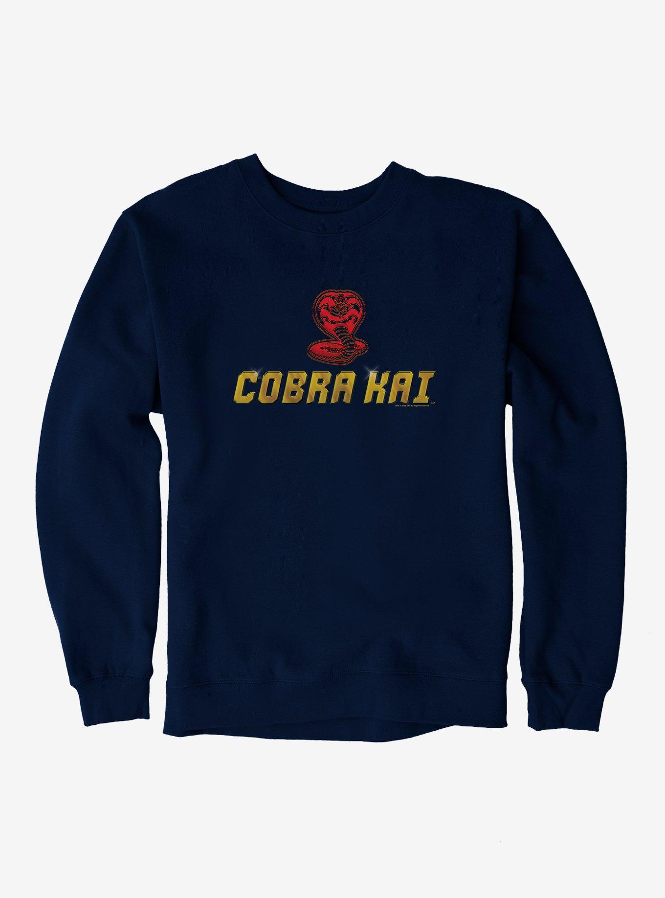 THRDLESS Cobra Kai Snake Logo Sweatshirt