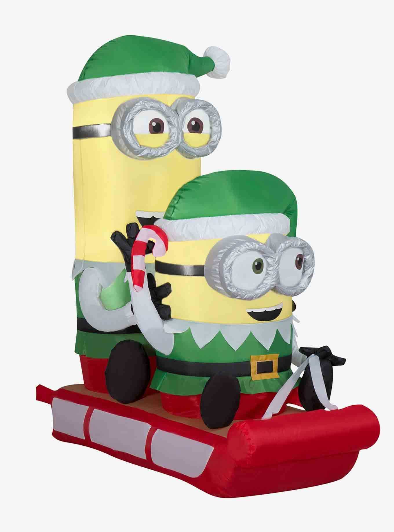 Minions On Sled Airblown, , hi-res
