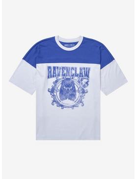 Harry Potter Ravenclaw Color Block Varsity T-Shirt - BoxLunch Exclusive, , hi-res