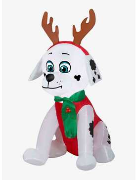 Nickelodeon Paw Patrol Marshall With Antlers And Scarf Small Airblown, , hi-res