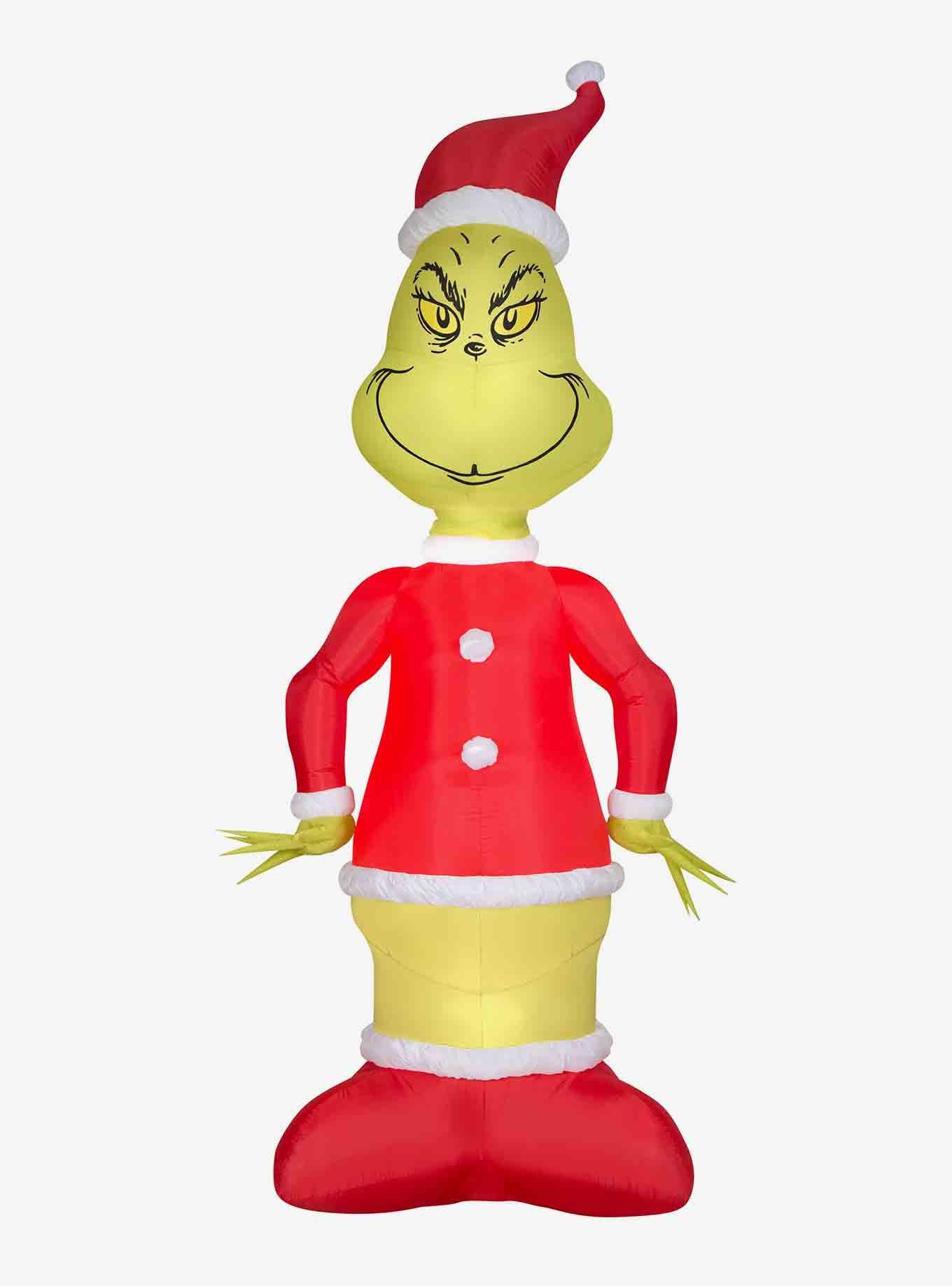 The Grinch Head Turning Grinch Animated Airblown BoxLunch