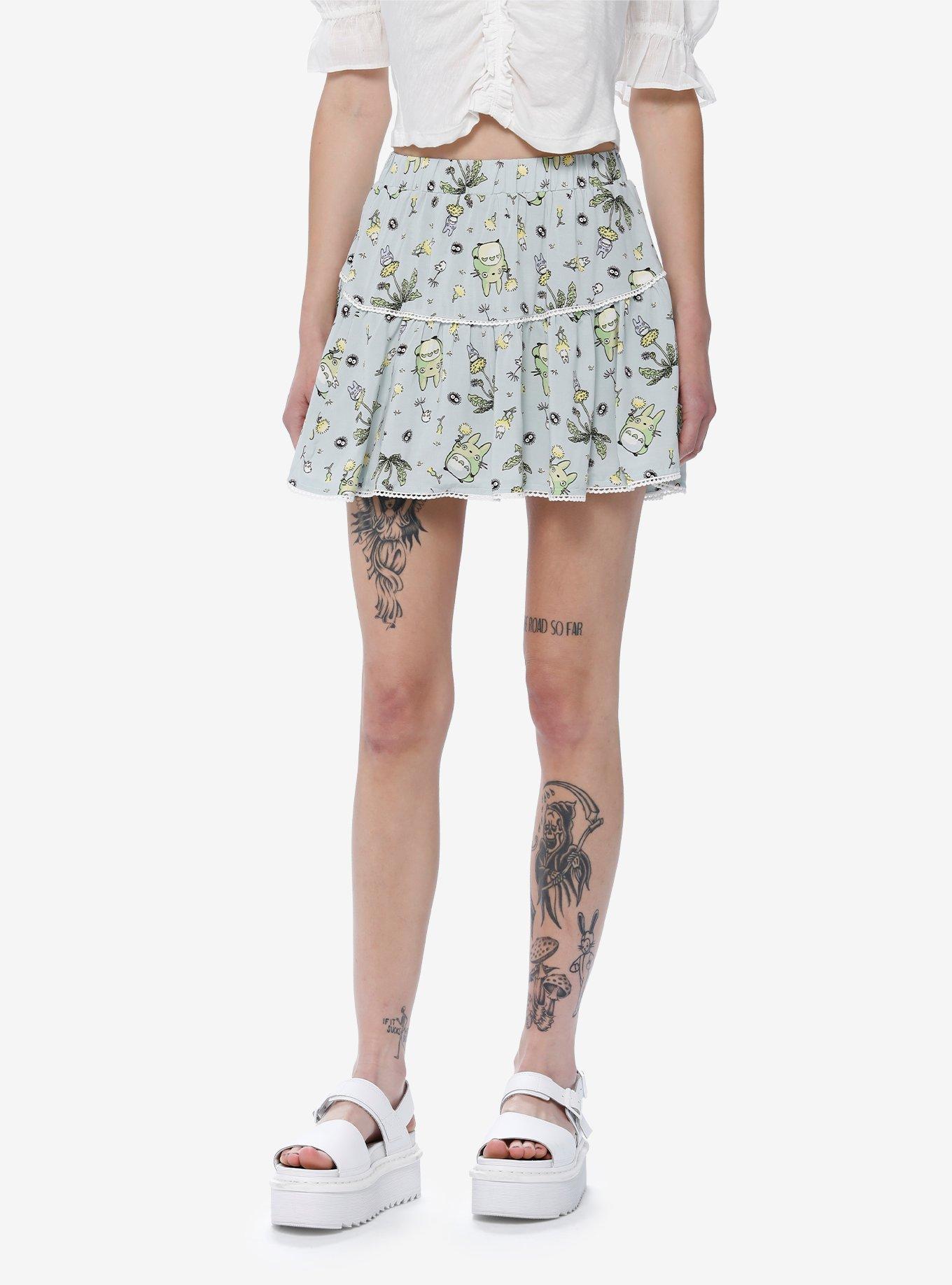 Her Universe Studio Ghibli My Neighbor Totoro Floral Skort, , hi-res