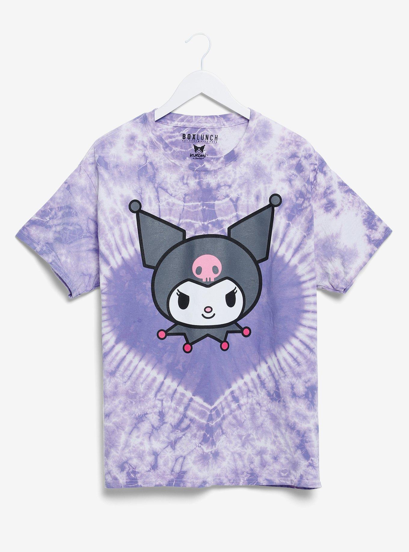 Sanrio Kuromi Heart Women’s Tie-Dye T-Shirt - BoxLunch Exclusive